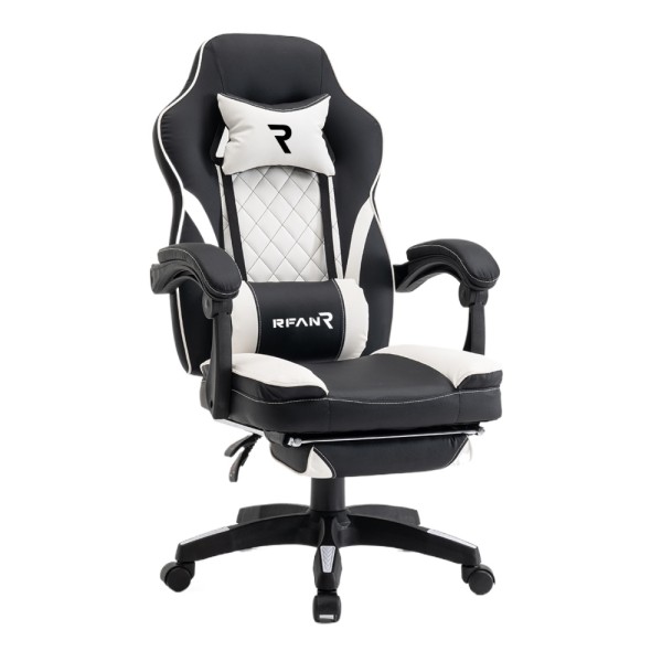 Scaun Gaming, Alb-Negru, WF-6028 [1]