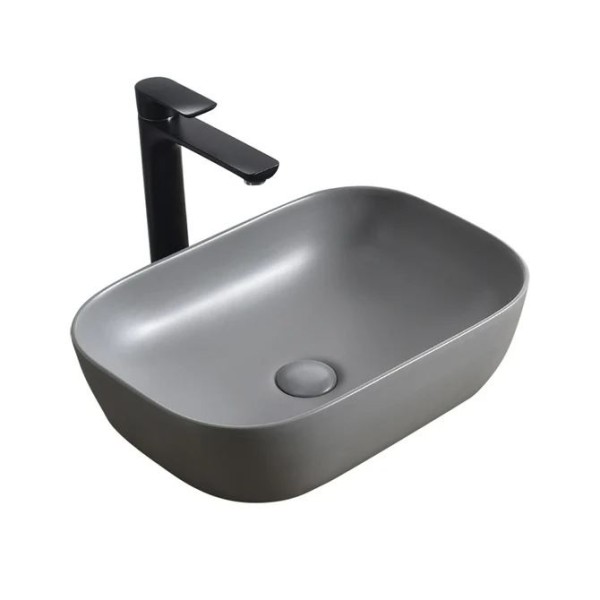 Lavoar Pe Blat, Gri Închis, Design Modern, Semi rotund VST19 [1]