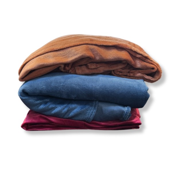 Set 3 cearceafuri pentru pat,  Cocolino, fara elastic, 220x240cm , Gros și Pufos, Modele si culori aleatorii [1]