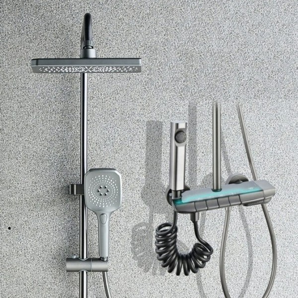 Set de Duș SmartFlow – Termostat, Afișaj Digital cu Dinamo și Funcții Personalizabile [1]