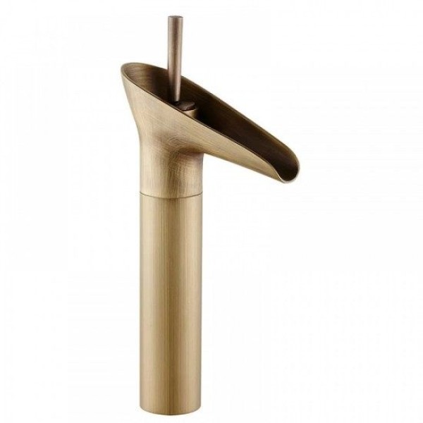 Baterie Lavoar Inalta Cascada, Bronz Antichizat [1]