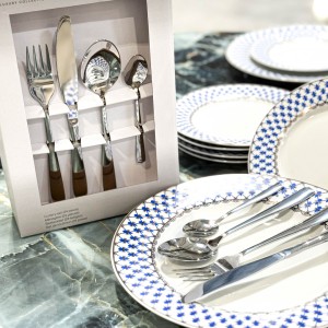 Set de Tacamuri, 24 de piese, Argintii