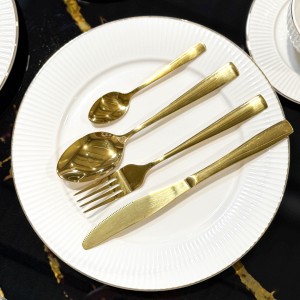 Set de Tacamuri, 24 de piese, Aurii Set de Tacamuri, 24 de piese, Aurii