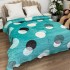 Patura pufoasa cocolino 200x230cm, 240g/mp, Turquoise, Buline [2]