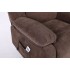 Fotoliu Cu Masaj Și Încălzire, Recliner Electric, Maro [6]