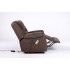 Fotoliu Cu Masaj Și Încălzire, Recliner Electric, Maro [13]