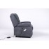 [RESIGILAT] Fotoliu Cu Masaj Și Încălzire, Recliner Electric, Gri Inchis [6]