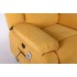 Fotoliu Cu Masaj Și Încălzire, Recliner Electric, Galben [14]