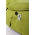 Fotoliu Cu Masaj Și Încălzire, Recliner Electric, Verde [7]