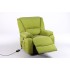 Fotoliu Cu Masaj Și Încălzire, Recliner Electric, Verde [14]
