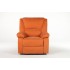 Fotoliu Cu Masaj Și Încălzire, Recliner Electric, Portocaliu [2]