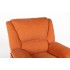 Fotoliu Cu Masaj Și Încălzire, Recliner Electric, Portocaliu [16]