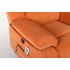 Fotoliu Cu Masaj Și Încălzire, Recliner Electric, Portocaliu [14]