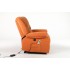 Fotoliu Cu Masaj Și Încălzire, Recliner Electric, Portocaliu [9]