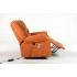 Fotoliu Cu Masaj Și Încălzire, Recliner Electric, Portocaliu [8]