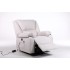 Fotoliu Cu Masaj Și Încălzire, Recliner Electric, Bej [6]