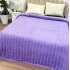Patura Premium, Blanita Artificiala Fina, 200x230cm, Lila, Dungi [3]