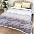   Patura Cocolino cu Blanita Sherpa 200x230cm, model cu Blanita Wave, Alb, Lila [2]
