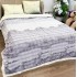   Patura Cocolino cu Blanita Sherpa 200x230cm, model cu Blanita Wave, Alb, Lila [3]