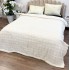   Patura Cocolino cu Blanita Sherpa 200x230cm, model cu Blanita Wave, Alb [2]