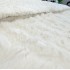   Patura Cocolino cu Blanita Sherpa 200x230cm, model cu Blanita Wave, Alb [5]