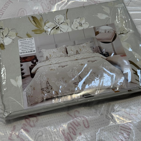 OUTLET-Resigilat - Lenjerie 4 piese satinata [1]