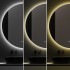 Oglinda LED rundă 90×90 cm, Iluminare 3 Nuanțe, Touch Control & Design Premium, J182-9090 [8]