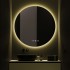 Oglinda LED rundă 90×90 cm, Iluminare 3 Nuanțe, Touch Control & Design Premium, J182-9090 [4]