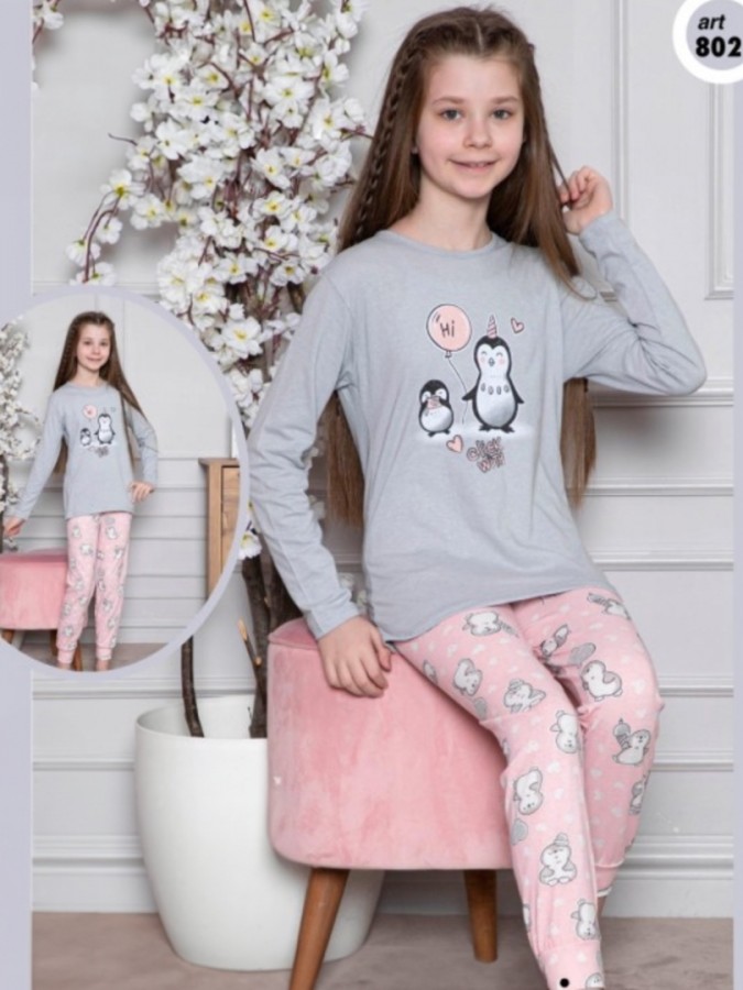 Pijama Copii Fetite Berfin 802