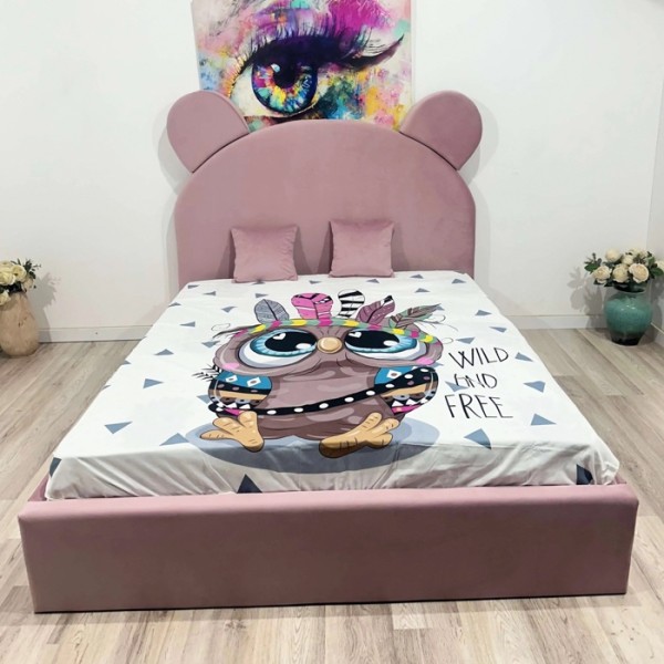 Pat pentru camera copilului - model MINNIE cu urechi detasabile [1]