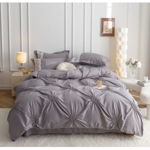 Lenjerie de Pat Premium, JOJO HOME, Finet Soft Touch, cu Inimioare din Pliuri Brodate, si Dantela Delicata, 6 Piese, Nesifonabilă și Durabilă, Gri deschis Lenjerie de Pat Premium, JOJO HOME, Finet Soft Touch, cu Inimioare din Pliuri Brodate, si Dantela Delicata, 6 Piese, Nesifonabilă și Durabilă, Gri deschis