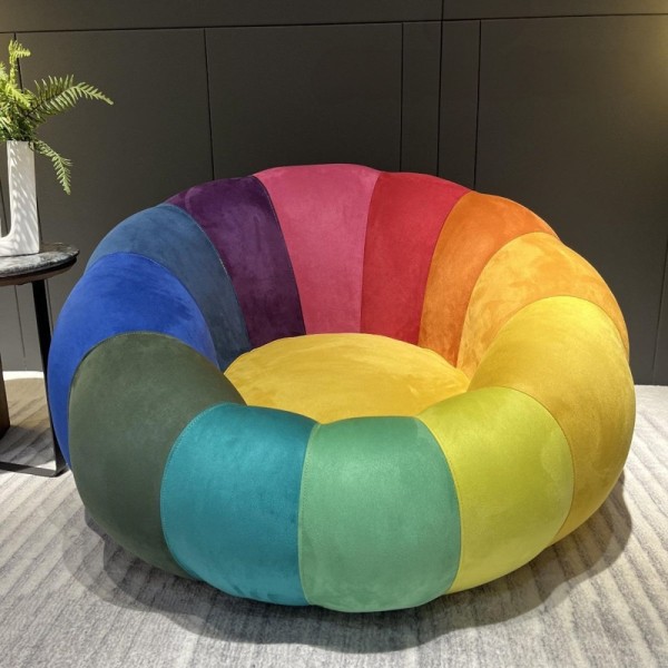 Fotoliu cu Susținere Ergonomică Flower, Rainbow [1]