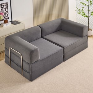 Canapea Modulara , Extensibila, cu Susținere Ergonomică Modularis HD Foam, Catifea Reiata, Gri Canapea Modulara , Extensibila, cu Susținere Ergonomică Modularis HD Foam, Catifea Reiata, Gri