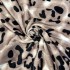 Patura pufoasa cocolino 200x230cm, 240g/mp, Grej, Animal Print [3]