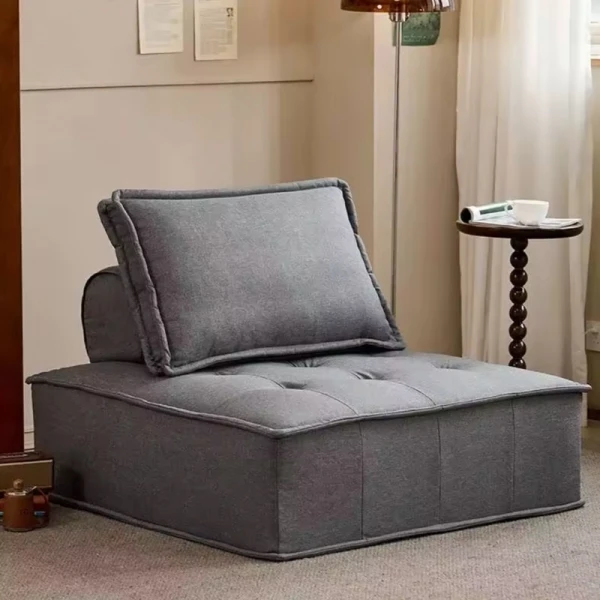 Fotoliu cu Susținere Ergonomică Simplicity, Gri [1]