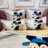 Lenjerie pat dublu (140x200cm, 160x200cm, 180x200cm), FINET, 6 piese, IDENTICA CU POZA, Alb, Bej, Mickey Mouse [5]
