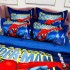 Lenjerie pat dublu, FINET, 6 piese, IDENTICA CU POZA, Albastru, SpiderMan [6]