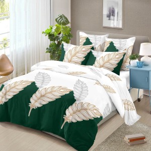 Lenjerie pat dublu, 4 piese, microfibra, Pucioasa Lenjerie pat dublu, 4 piese, microfibra, Pucioasa