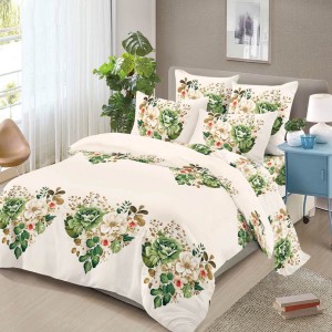 Lenjerie pat dublu, 4 piese, microfibra, Pucioasa Lenjerie pat dublu, 4 piese, microfibra, Pucioasa