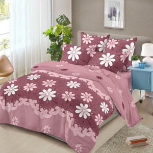 Lenjerie pat dublu, 4 piese, microfibra, Pucioasa Lenjerie pat dublu, 4 piese, microfibra, Pucioasa