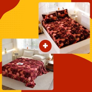 SET Cocolino cu Elastic, 4 piese, Grena, hexagoane