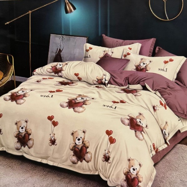 Lenjerie pat dublu, Finet, 6 piese [1]