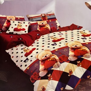 Lenjerie pat dublu, Finet, 6 piese