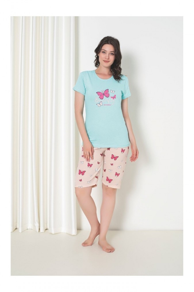 Pijama Dama Baki Capri 5006