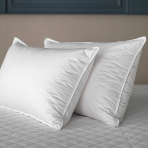 Set 2 perne premium, dreptungiulare 50x70cm, cu puf si pană de gâscă  Set 2 perne premium, dreptungiulare 50x70cm, cu puf si pană de gâscă