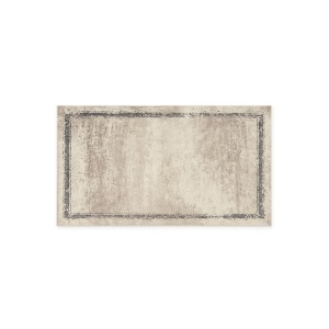 Covor Modern, Elegant, 80x300cm, gros si pufos, SHINNY V2, Gri/Alb Covor Modern, Elegant, 80x300cm, gros si pufos, SHINNY V2, Gri/Alb