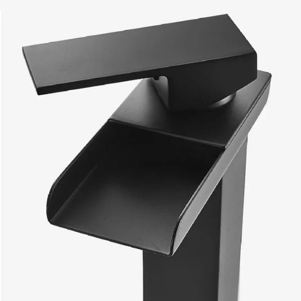 Baterie Baie Cascadă Negru Mat, VST28 [1]
