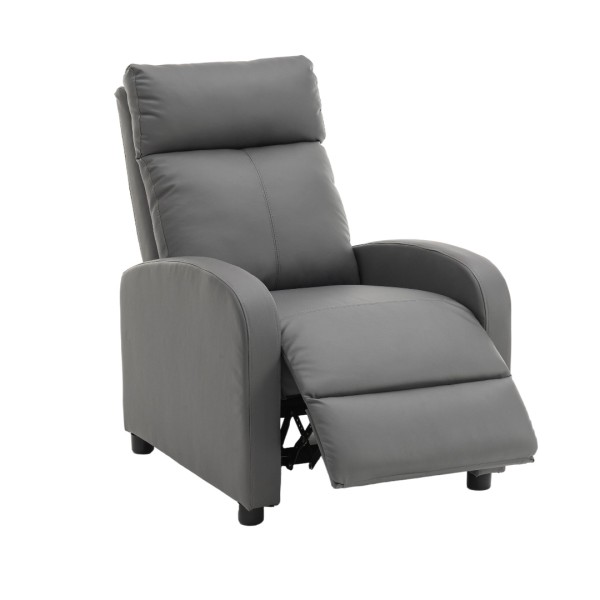 Fotoliu Recliner Premium, Confort Maxim, Design Elegant, Gri [1]