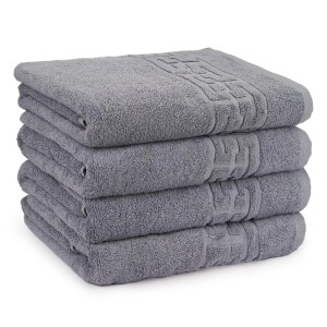 Set 4 prosoape mici 30x50cm, din 100% bumbac pakistanez, Gri Set 4 prosoape mici 30x50cm, din 100% bumbac pakistanez, Gri