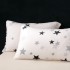  Pilota Cocolino cu blanita 200x230cm si 2 fete de perna 50x70cm, Alb, Negru, Stelute [13]
